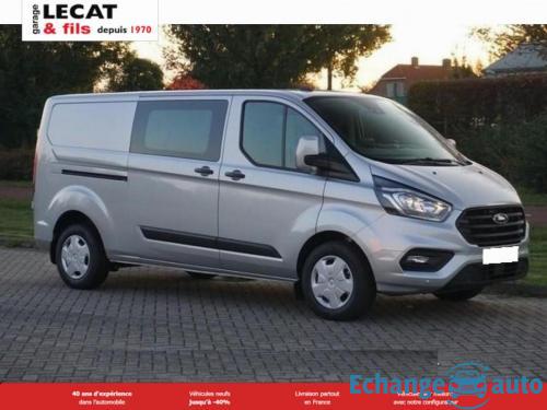 Ford Transit CUSTOM 2.0 TDCi 130 BVA S&S Trend Business Fourgon Cabine approfondie 320 L2H1 - 32,9%