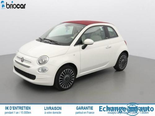 Fiat 500C 1.2 8v 69ch Lounge suréquipée