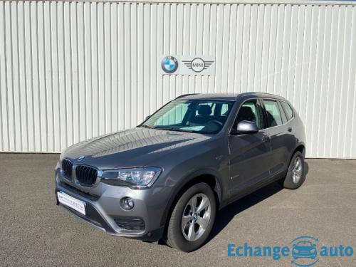 BMW X3 sDrive18dA 150ch Lounge Plus Start Edition