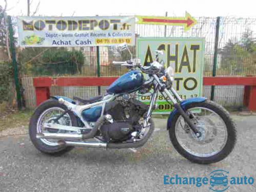 Yamaha Virago 125 yamaha speciale bleu 0125 363