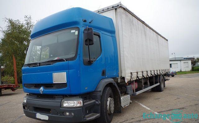 Camion 4x2 Tautliner Hayon RENAULT Premium 260