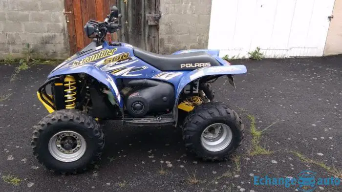 Quad polaris scrambler 500 4X4 avec carte grise