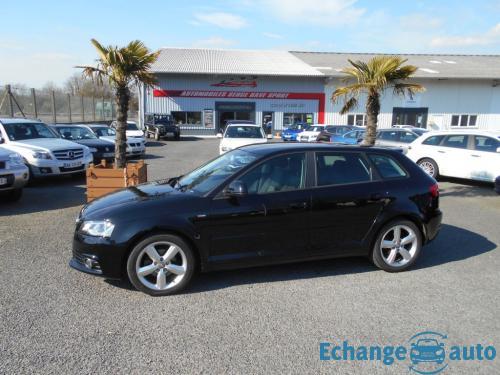 Audi A3 Sportback 1.6 TDI 105 Attraction Pack extérieur S-Line