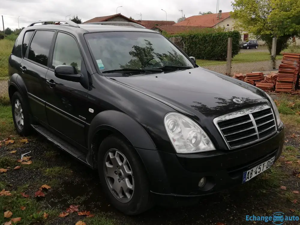 Капот ssangyong rexton 2