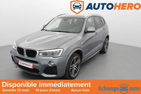 BMW X3 xDrive 20d M Sport 190 ch