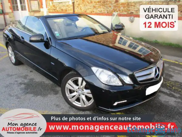 Mercedes Classe E 250 Cabriolet Executive 7 CDI BE 2.1L 204 Ch