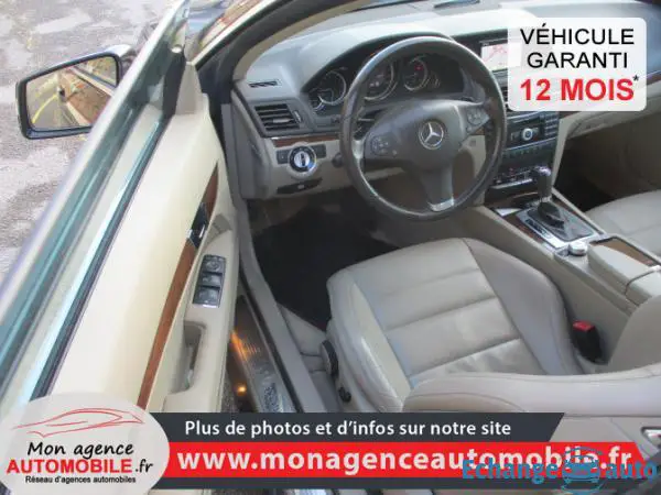 Mercedes Classe E 250 Cabriolet Executive 7 CDI BE 2.1L 204 Ch