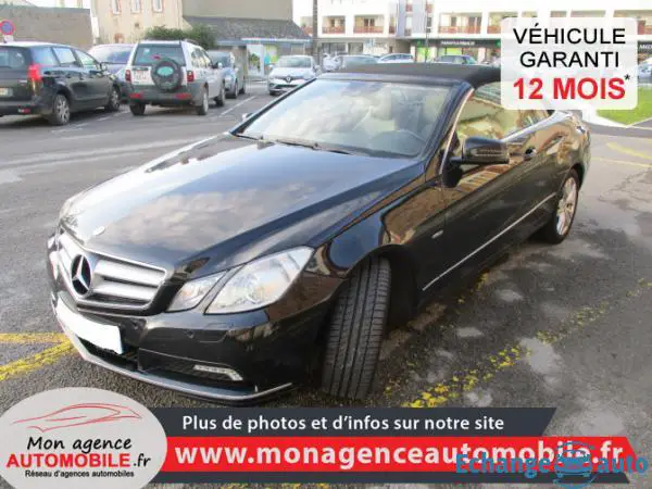 Mercedes Classe E 250 Cabriolet Executive 7 CDI BE 2.1L 204 Ch