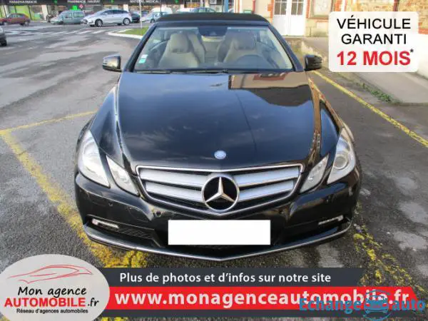 Mercedes Classe E 250 Cabriolet Executive 7 CDI BE 2.1L 204 Ch