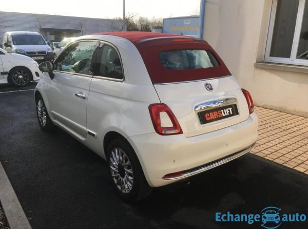 Fiat 500 C 0.9L TWINAIR 85CV LOUNGE GARANTIE 6 MOIS