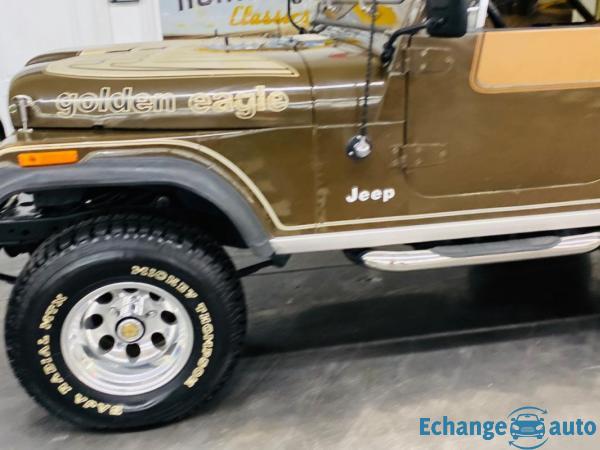 Jeep Wrangler Cj7 golden eagle levis edition v8prix tout compris