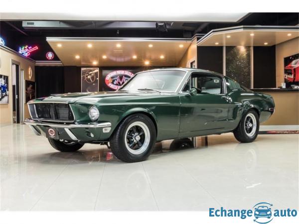 Ford Mustang Fastback bullitt x code 390 1968 prix tout compris