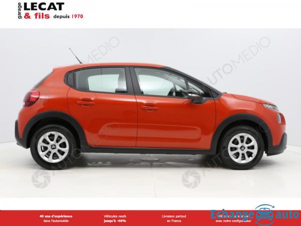 Citroën C3 Nouvelle Feel 1.2 puretech vti s&s 82ch - 21,8%