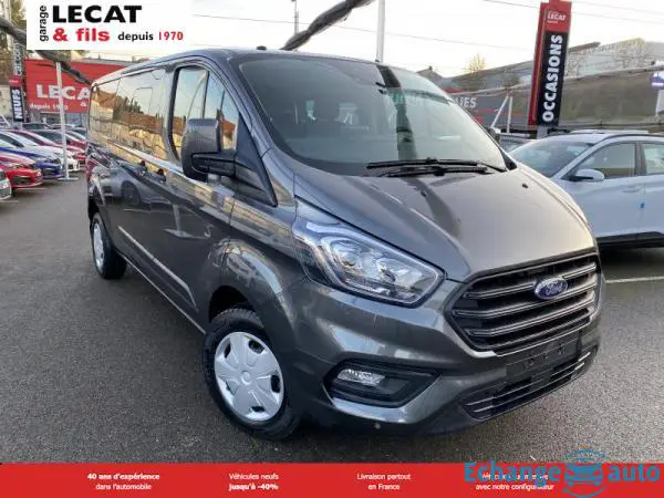 Ford Transit CUSTOM 2.0 TDCi 130 BVA S&S Trend Business Fourgon Cabine approfondie 320 L2H1 - 32,9%