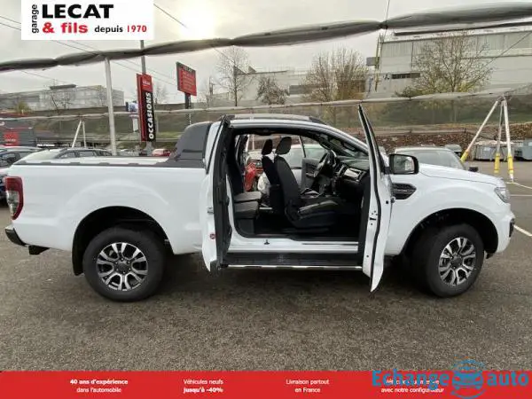 Ford Ranger 2.0 TDCi EcoBlue 213 BVA 10 SUPER CABINE Wildtrak - 24,2%