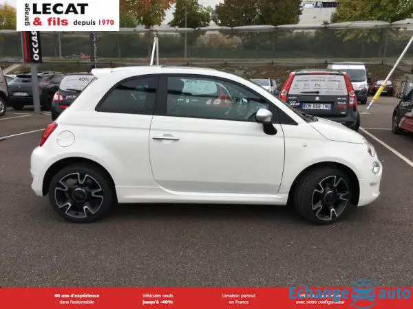 Fiat 500 Hybrid 1.0 BSG 70 ch S&S Rockstar Série 8 - 23,3%