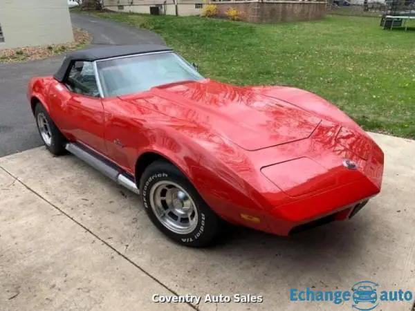 Chevrolet Corvette V8 cabriloet 1974 prix tout compris