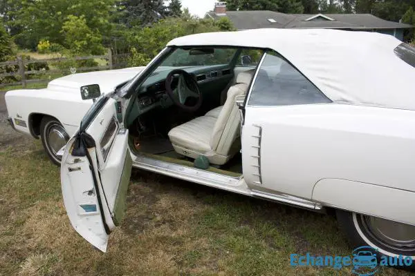 Cadillac Eldorado 1972 prix tout compris