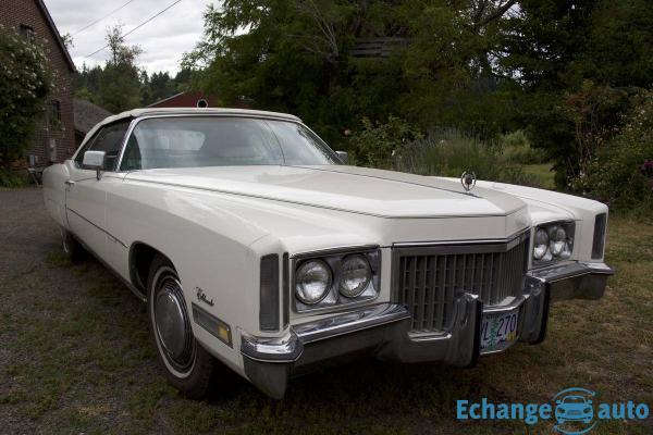 Cadillac Eldorado 1972 prix tout compris