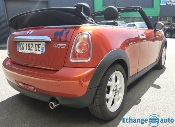 Mini Mini 2 CABRIOLET R57 COOPER 1.6 i 122 CH - GARANTIE 6 MOIS