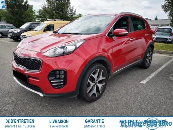 Kia Sportage 2.0 CRDi 136ch GT Line 4x4 Rouge suréquipé