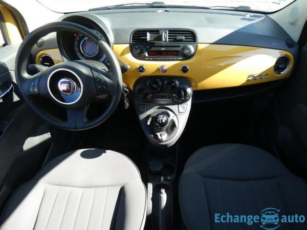 Fiat 500 1.2 8v 69 ch Lounge + TOIT PANO