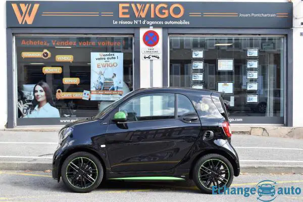 Smart ForTwo III ELECTRIQUE 60KW EQ GREENFLASH PACK BRABUS