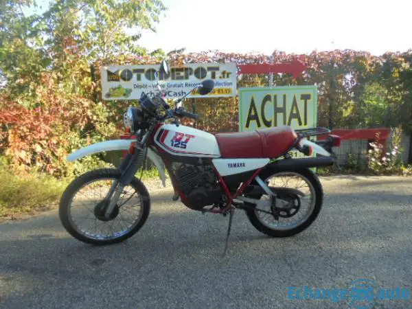 Yamaha Dtmx 125 yamaha blanc 0125 165