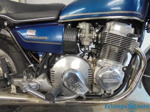 Honda Cb 750 hondamatic bleu 0750