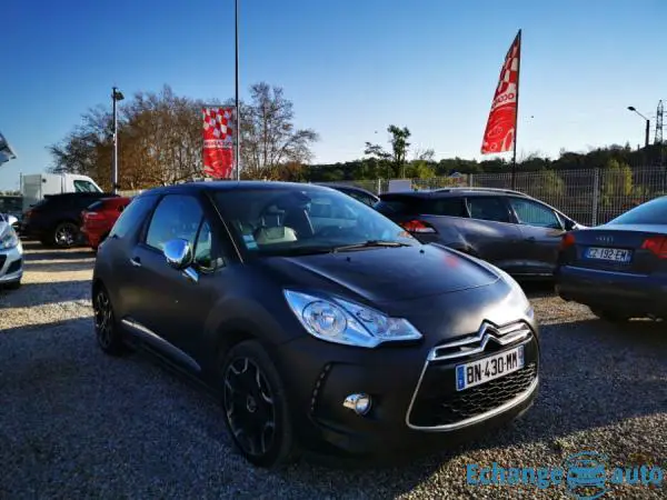 Citroën DS3 112 CV SPORT CHIC NOIR MAT SERIE LIMITé