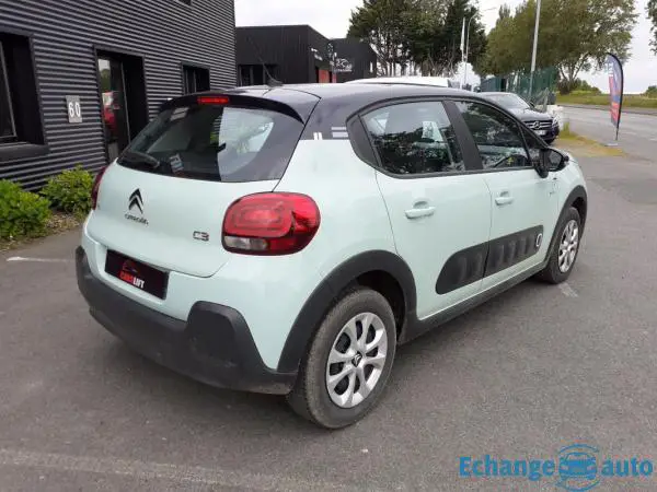 Citroën C3 1.2 VTI Pur techn 83ch Garantie constructeur jusqu'au 25/10/2024 + 6 mois