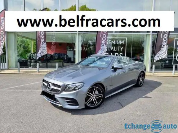 MERCEDES CLASSE E CABRIOLET 220 d 9G-Tronic AMG Line CUIRCHAUFELEC/CAM/PDC/CLIM/GPS/REGVIT/BLTH/CARP