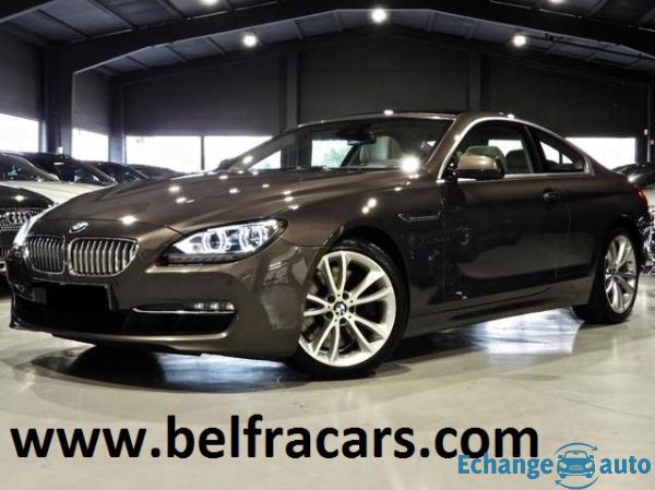 BMW SERIE 6 COUPE  650i 450ch A/CUIRCHAUF/TOIPANO/CAM/PDC/CLIM/GPS/BLTH/JA/PAL/1MAIN/GAR12MOIS