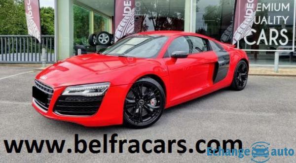 AUDI R8 V10 5.2 FSI 550ch PACKCARBON/CUIRCHAUF/CERAM/CLIM/PDC/GPS/REGVIT/PAL/XENON/1MAIN/GAR12MOIS