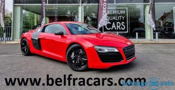 AUDI R8 V10 5.2 FSI 550ch PACKCARBON/CUIRCHAUF/CERAM/CLIM/PDC/GPS/REGVIT/PAL/XENON/1MAIN/GAR12MOIS