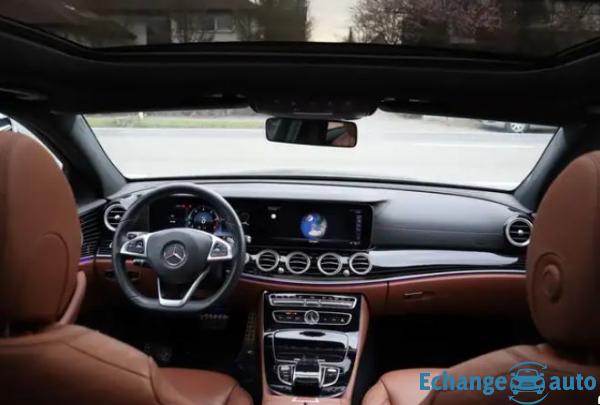 MERCEDES CLASSE E 350 d 9G-Tronic AMG Line CAM/CUIRCHAUFELEC/TOIPANO/AFICHTETHAUT/CLIM/PDC/GPS/REGVI