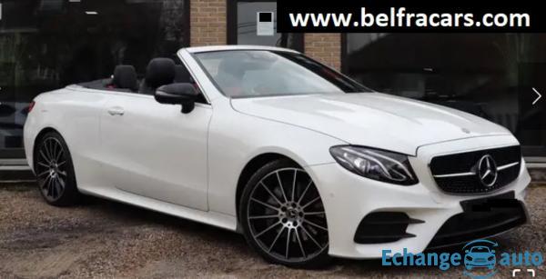 MERCEDES CLASSE E CABRIOLET 200 9G-Tronic AMG CAM/CUIRCHAUFELEC/AFFICHTETHAUT/CLIM/PDC/GPS/REGVIT/BL