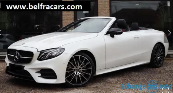 MERCEDES CLASSE E CABRIOLET 200 9G-Tronic AMG CAM/CUIRCHAUFELEC/AFFICHTETHAUT/CLIM/PDC/GPS/REGVIT/BL