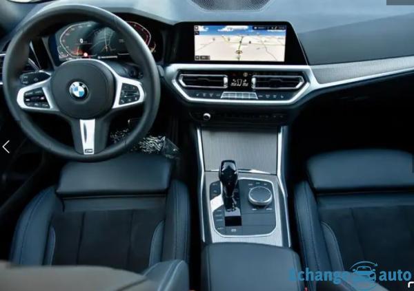 BMW SERIE 3  318d 150ch BVA8 M CAM/ALCANTCHAUF/CLIM/PDC/GPS/REGVIT/BLTH/CARPLAY/1MAIN/GAR12MOIS