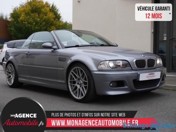 BMW M3 E46 3.2 343 CABRIOLET / SUIVI COMPLET