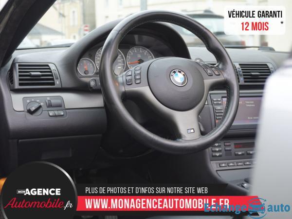 BMW M3 E46 3.2 343 CABRIOLET / SUIVI COMPLET