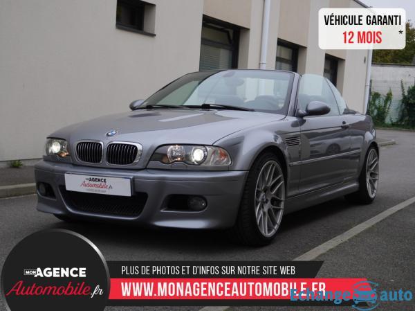 BMW M3 E46 3.2 343 CABRIOLET / SUIVI COMPLET