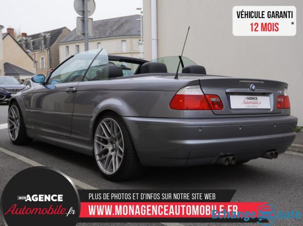 BMW M3 E46 3.2 343 CABRIOLET / SUIVI COMPLET