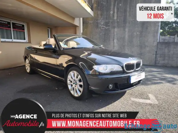 BMW SERIE 3 (E46) 330CD CABRIOLET '1ere Main' / Garantie 12 Mois