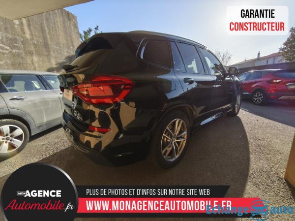 BMW X3 XDRIVE 20DA 190 M SPORT 'Suivi Bmw' 'Attelage'/ Garantie 24 Mois