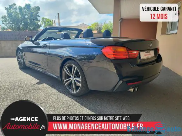 BMW Serie 4 Cabriolet 430d 3.0 D 16V 258 Cv PACK M / Garantie 12 Mois