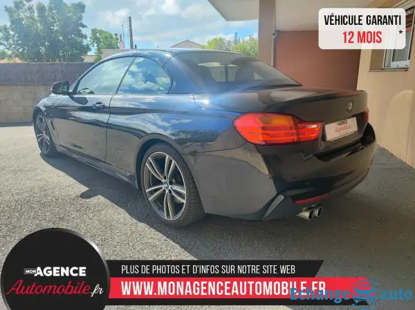 BMW Serie 4 Cabriolet 430d 3.0 D 16V 258 Cv PACK M / Garantie 12 Mois