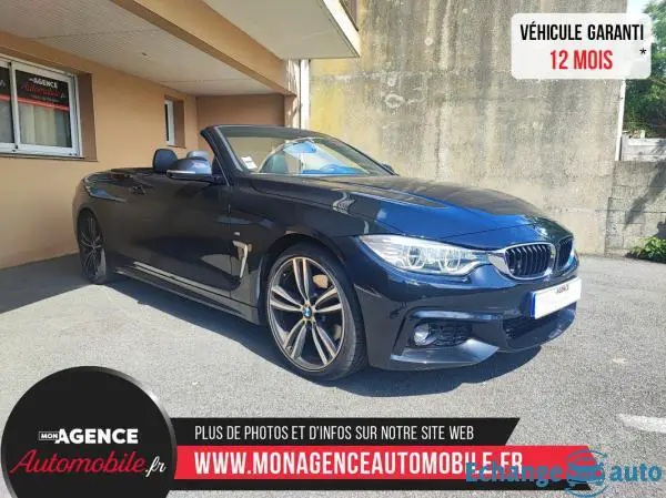 BMW Serie 4 Cabriolet 430d 3.0 D 16V 258 Cv PACK M / Garantie 12 Mois