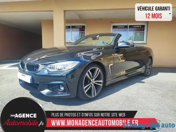 BMW Serie 4 Cabriolet 430d 3.0 D 16V 258 Cv PACK M / Garantie 12 Mois