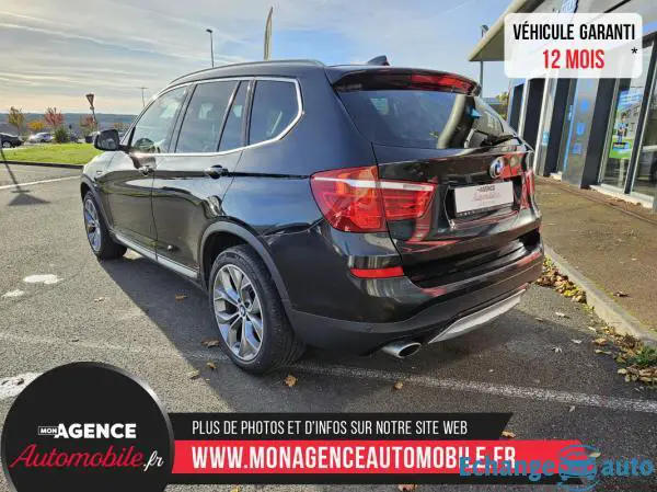 BMW X3 F25 LCI XDRIVE 20D 190ch XLINE BVA8